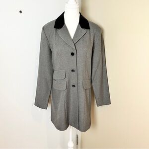 Vintage Amoretti Gray Blazer  Made in Canada  Academia Preppy Classic  Size M